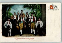 9050 Appenzell 1902 - Tracht Sennengruppe