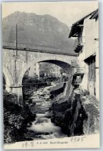 1898 St-Gingolph - Dorfpartie