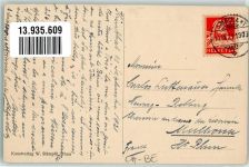 3723 Kiental 1921 - Hotel Bären Blümlisalp Bahnpost 1303