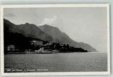 1897 Bouveret - Anlegestelle Raddampfer