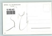 1854 Leysin - Hotel Le Chamossaire