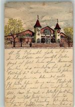 8000 Zürich Künstlersteindruck Schweiz. Fachausstellung Gastwirtschaftsgewerbe Juni 1912