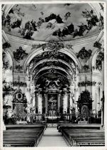 St. Gallen - Kathedrale Innenaufnahme