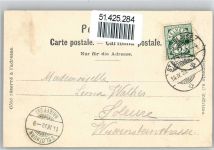 2072 St-Blaise 1900 Lithographie / Künstlerkarte Kirche