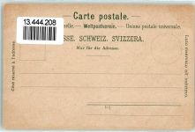 3855 Brienz BE Lithographie Hotel Giessbach Giessbach Bahn