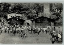 3800 Interlaken 1912 Foto AK Tell-Freilicht-Spiele
