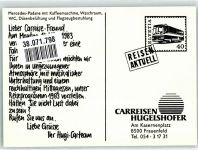 8500 Frauenfeld Werbe AK Omnibus Carreisen Hugelshofer