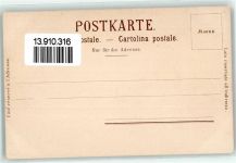 Lithographie Tracht Engadin Verlag Künzli Nr. 4413