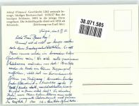 9547 Wittenwil Weiern 1958 Radierung sign. Isler, E. Schloss