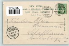 9400 Rorschach 1904 - Hafenansicht Frachtkäne