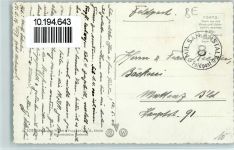 3800 Interlaken - Nasenschild Schuh Feldpost Oldtimer