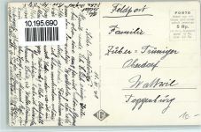 7320 Sargans - mit Gonzen Feldpost