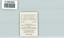 2108 Couvet - Vignette Wappen Kaffee Hag ca 1920-1940 Couvet