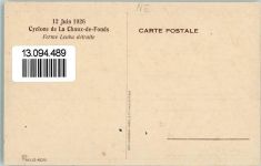 2300 La Chaux-de-Fonds - Katastrophe - Cyclone 1926 AK