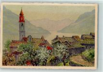 6777 Ronco Quinto Künstlerkarte Ronco s. Ascona E. Zuppinger