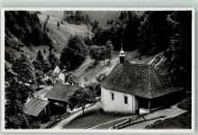 6073 Flüeli-Ranft 1938 Gebrauchsspuren Einsiedelei d. Flüe