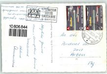 1000 Lausanne Losanna Foto AK Landesfest Palais de Beaulieu Comptoir Suisse