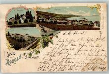 8810 Horgen 1900 Lithographie Bocken Thalhof Verlag Künzli Nr 1059