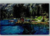 3717 Blausee-Mitholz - Am Blausee Ruderboot