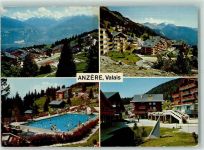 1972 Anzère - Schwimmbad