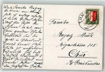 Thun Einzelfrankatur Pro Juventute 1921 10 Rappen Phila Schweiz