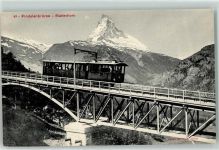 Findelen VS - Brücke Matterhorn Bergbahn