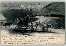 Furka 1906 - Postkutsche