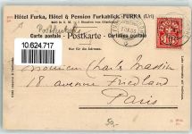 Furka 1906 - Postkutsche