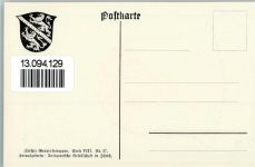 1929 - Zürcher Gemeindewappen Serie VIII Nr. 37, sehr gute Erhaltung AK