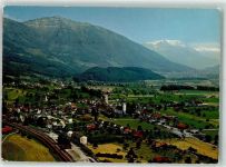 8722 Kaltbrunn Foto AK Fliegeraufnahme Schäniserberg Foto Gross