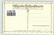 5000 Aarau Künstlerkarte Eidgenössisches Schützenfest sign. Hainu Hürzeler