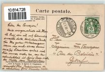 Zürichhorn 1906 - Ruderboot Alpenkette