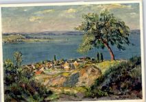 8267 Berlingen - Künstlerkarte, Untersee