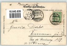 8000 Zürich 1904 - Hotel Baur au Lac Reiter