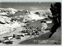 7457 Bivio - Bivio Gesamtansicht am Julierpass mit Roccabella Winteraufnahme