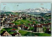 9100 Herisau 1912 Gebrauchsspuren Säntis