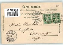 4143 Dornach 1899 Lithographie Jubiläumskarte Schlacht 1499