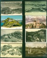 6410 Rigi Kulm Posten 21 bis 100 AK Lot mit 28 AK, ca. 1902-1930; überwiegend gute Erhaltung, größtenteils gelaufen