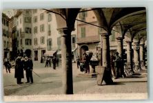 6900 Lugano Gebrauchsspuren Piazza Licco