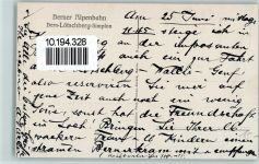 3718 Kandersteg - Lötschbergbahn Bahnhof Blüemlisalp