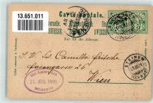 6430 Schwyz 1901 Lithographie Hotel Rossberg Kulm Wildspitz