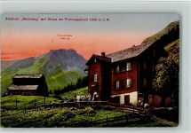 6433 Stoos SZ - Alpstubil Balmberg auf Stoos am Frohnalpstock Hauserstock