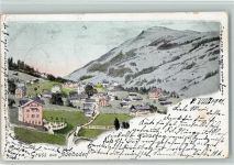 3715 Adelboden BE Künstlerkarte 1902 sign