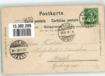 8143 Uetliberg 1902 Lithographie sign. Steinmann, C. Künstlerpostkarte Nr. 2121 Zürichsee