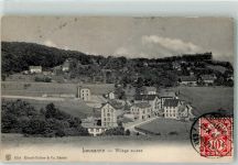 1000 Lausanne Losanna 1905 Gebrauchsspuren