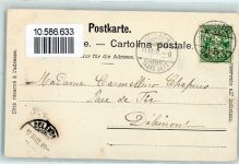 Les Gorges 1902 - Usine des Clees Areuse Brücke