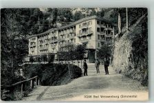 3764 Weissenburg 1914 Foto AK Hotel