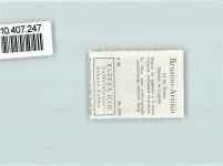 6827 Brusino Arsizio - Vignette Wappen Kaffee Hag 1920-1940 Brennende Burg