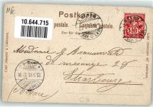 6000 Luzern Lucerne 1905 Lithographie Löwendenkmal