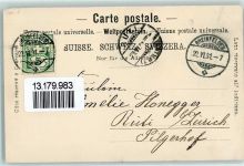 4310 Rheinfelden 1901 Gebrauchsspuren Marktgasse